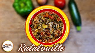 Ratatouille Recette Provençale Facile et Rapide [upl. by Nairbal]