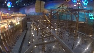 Shipbuilding Workshop Onride Mounted Go Pro 1080P 60FPS POV Nanjing Wanda Theme Park [upl. by Auhsoj110]