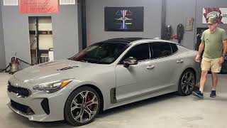 2018 KIA Stinger GT1  Going to start Time Trials soon [upl. by Anawek]