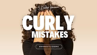 5 Curl Mistakes You Haven’t Heard Before and How to Fix Them [upl. by Newra654]