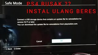 CARA GANTI HARDISK PS4 ORI amp HEN [upl. by Naleag216]