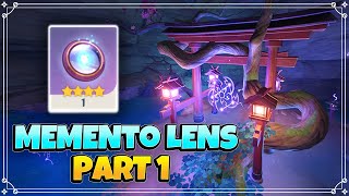 Part 1  Memento Lens Gadget to Unlock the Under Water Waypoint and Domain  Genshin Impact [upl. by Louis]