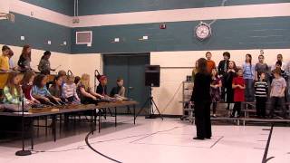 Canoe Song 4th grade concert [upl. by Cleo41]