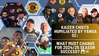 KAIZER CHIEFS NEWS What Must Change for 202425 Season Success 😱⚽  NABI  GAMONDI  AZIZ KI [upl. by Catha]