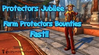 Neverwinter  Jubilee Event  Fastest Protectors Bounty Farm [upl. by Areivax]