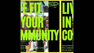 Join us for the 2025 NPC Conference amp Health and Fitness EXPO [upl. by Adine]