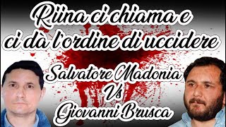 Riina ci chiama e ci da lordine di uccidere Confronto Madonia Salvatore Brusca processo Madonia [upl. by Basir535]