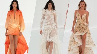 Zimmermann SpringSummer 2024 Fashion ShowRunway [upl. by Anilehs530]