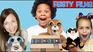 Unboxing Their FREE Feisty Pets [upl. by Nnairol]