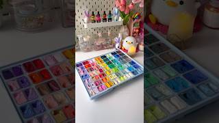 Unboxing Himi Gouache 112 colors shortviral artshorts himigouache unboxingvideo artshorts [upl. by Sairtemed]