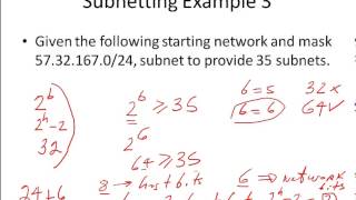 Subnetting by Example  3  Calculate the Network ID for specified Subnet [upl. by Lamraj]