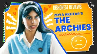 The Archies Movie Roast  Dishonest Review  The Quarter Ticket Show [upl. by Eerised]