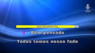 ♫ Demo  Karaoke  FADO DE CADA UM  Amália Rodrigues [upl. by Wolfe]