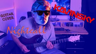 Nightcall  Kavinsky Drive Soundtrack Guitar Cover [upl. by Allerim]