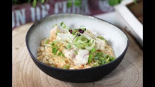 Pasta amp Risotto Risotto met venkel en roodbaars [upl. by Akemal977]