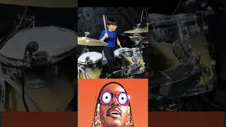 Stevie said what the holy masterblaster steviewonder drumcover drums kiddrummer 스티비원더 [upl. by Ennasirk759]