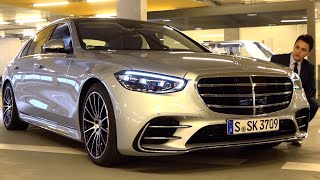 2021 Mercedes S Class AMG  NEW Full Drive Review S580 4MATIC Interior Exterior Infotainment [upl. by Kellda]