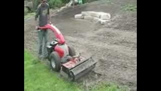 Rapid Rottary Harrow Gravely Rapid M Series 13HP 2 wheeled tractor [upl. by Gignac]