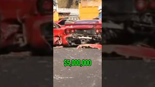 World’s Most Expensive Car Crash [upl. by Obola403]