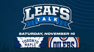 Maple Leafs vs Oilers LIVE Post Game Reaction  Leafs Talk [upl. by Lurlene255]