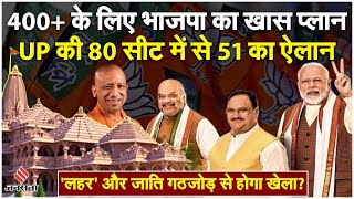 UP BJP First List फेरबदल से बची भाजपा PM Modi और राम लहर के भरोसे बनाया खास प्लान  Election 2024 [upl. by Stockton557]