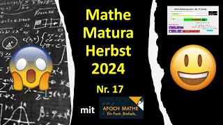 Matura 2024 Nebentermin 1 Herbst Nr 17 Bestimmtes Integral [upl. by Aala]