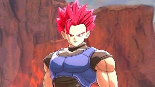 Shallot Super Saiyan God transformation cutscene dragon ball legends 2nd anniversary [upl. by Ecilahs]