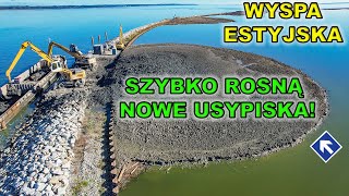 Wyspa Estyjska  szybko rosną nowe usypiska3092024 [upl. by Delilah135]