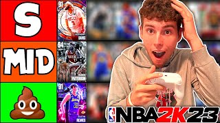 BEST BUDGET PLAYERS TIER LIST NBA 2K23 MyTEAM [upl. by Ojyma]