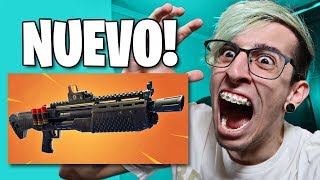 NUEVA ESCOPETA PESADA   Fortnite Battle Royale [upl. by Nidnerb32]