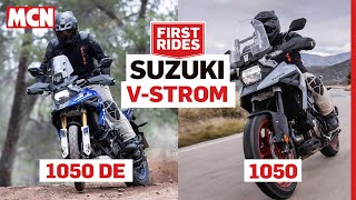 Old but Goldish  2023 Suzuki VStrom 1050 and 1050 DE ridden  MCN Review [upl. by Goldsworthy28]