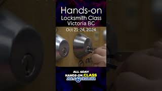 HandsOn Locksmith Training Fast Track in Four Days [upl. by Oinimreh]