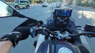 Voge 525 DSX  Raw Audio  Slip on Akrapovic  4K Manila Ride [upl. by Gualtiero]