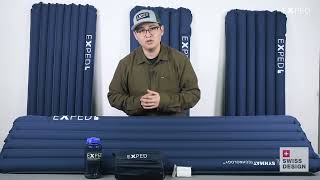 EXPED Versa Series Sleeping Mats Overview [upl. by Ahsal766]