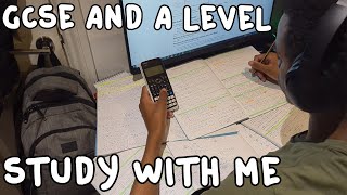 Study With Me for Exams  GCSE and A Level Study Motivation [upl. by Irrehc]