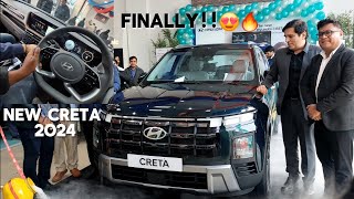 New Hyundai Creta 2024 facelift SXO  Top Model  ADAS Lv 2 🔥 [upl. by Esbensen]