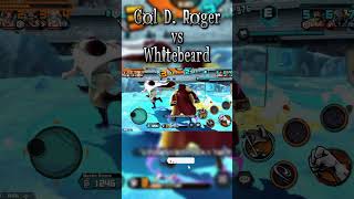 Gol D Roger vs Whitebeard onepiecebountyrush opbr [upl. by Bradleigh]