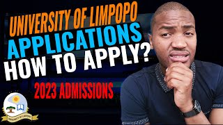 University of Limpopo  How to apply at UL for 2023 online  Full guide [upl. by Inalej667]