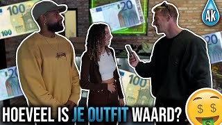 HOEVEEL IS JE OUTFIT WAARD  ROTTERDAM [upl. by Partan]