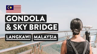 MUST DO ON LANGKAWI ISLAND 🚀Skycab Cable Car amp Skybridge  Malaysia Travel Vlog [upl. by Dory]