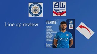 My thoughts on the Stockport county vs Bolton starting xl [upl. by Yaned154]