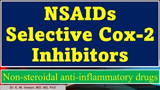 NSAIDs Selective COX2 Inhibitors  Celecoxib Meloxicam Etodolac [upl. by Alithia]