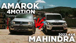 VW Amarok 2022 vs Mahindra 2022 4x4  Power Pull Cap2 [upl. by Zakaria476]