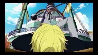 Sanji Vs Ghin Epic Fight [upl. by Halihs]