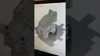 Engineering using a 3D model  Two speed motor [upl. by Conlan554]