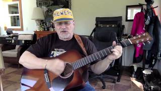 1521  Centerfield  John Fogarty cover with chords and lyrics [upl. by Margit953]