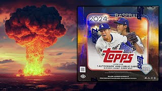 We Dropped a NUKE  BEST HITS of 2024 Topps Update MLB Baseball Cards [upl. by Jacoby]