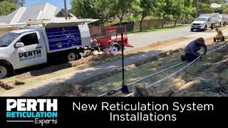 Reticulation System Installations  Perth Reticulation Experts [upl. by Ninette]