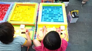 Seru Permainan Marble Labyrinth Maze Melatih Ketangkasan Dan Kemampuan Mencari Jalan Keluar [upl. by Kling]