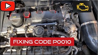 How to Replace the Camshaft Variable Solenoid Valve VVT on a MK5 Golf GTI Fixing Engine code P0010 [upl. by Meesan]